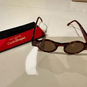Jean-Charles de Castelbajac Tortoise Sunglasses